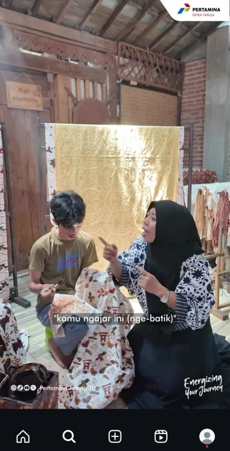 pertamina.jatengdiy-lebih-dari-sekadar-motifpertamina-jateng-dyi-batik-muria-kudus-karya-tulus-hati-teman-disabilitas